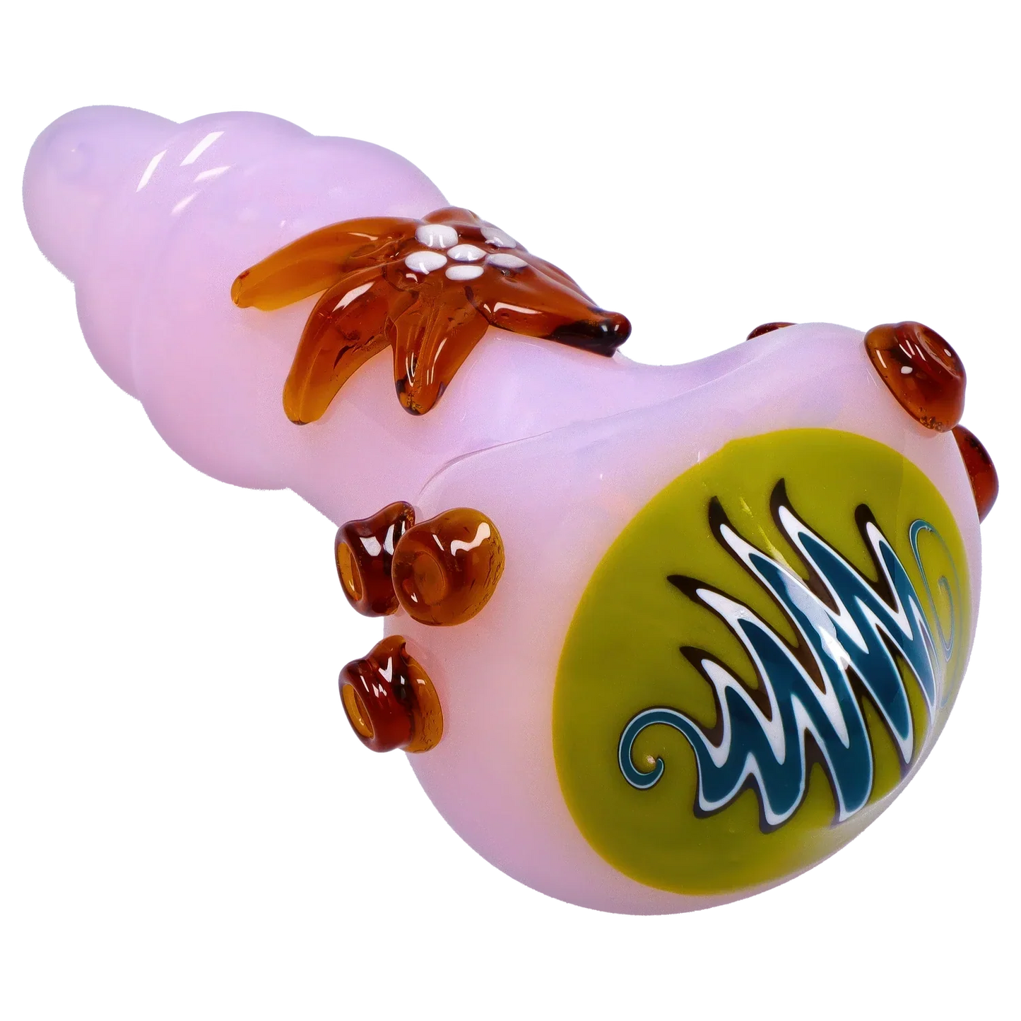 DankStop Star Reversal Spoon Pipe - 4.5 in.
