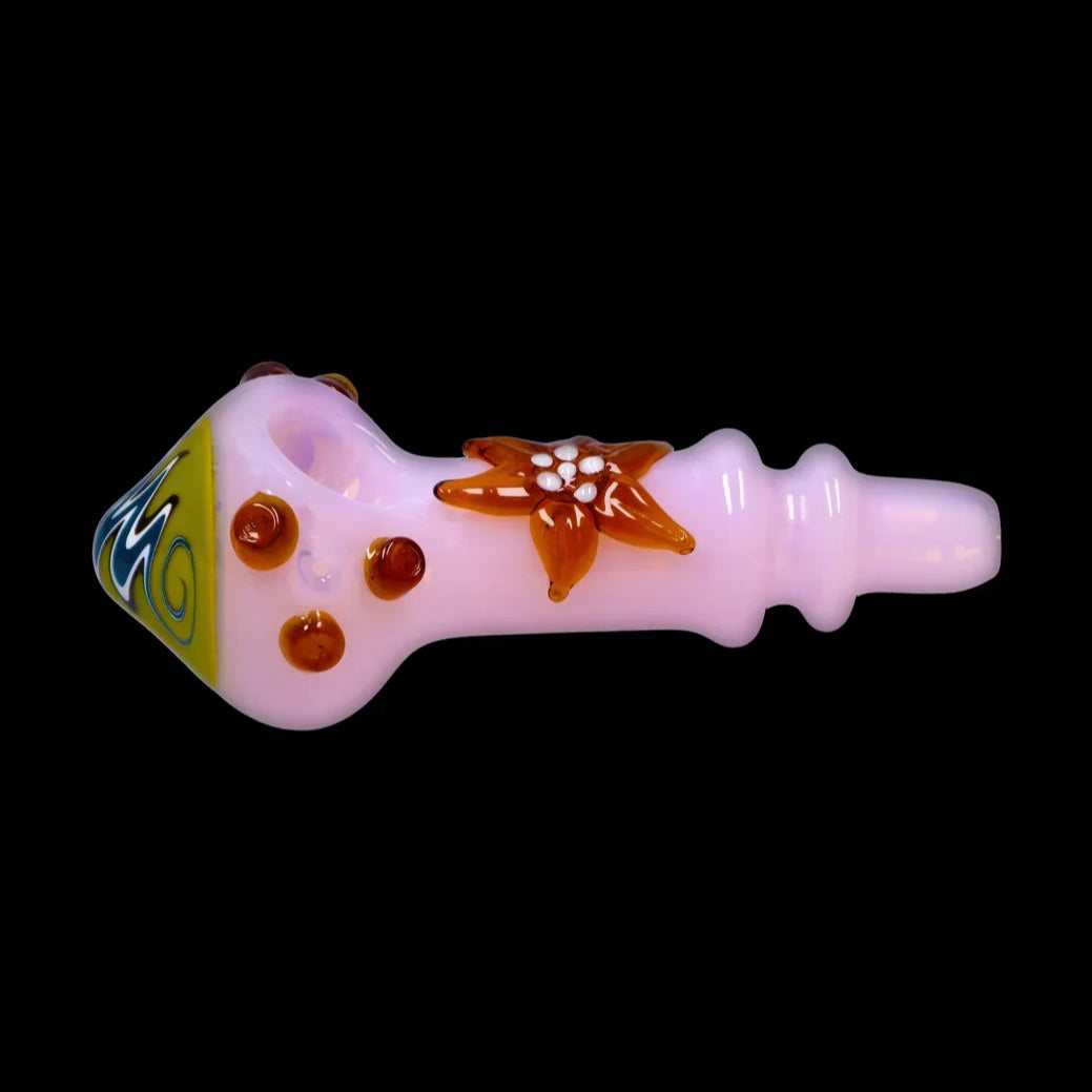Smoke Cartel Star Reversal Spoon Pipe - 4.5 in.