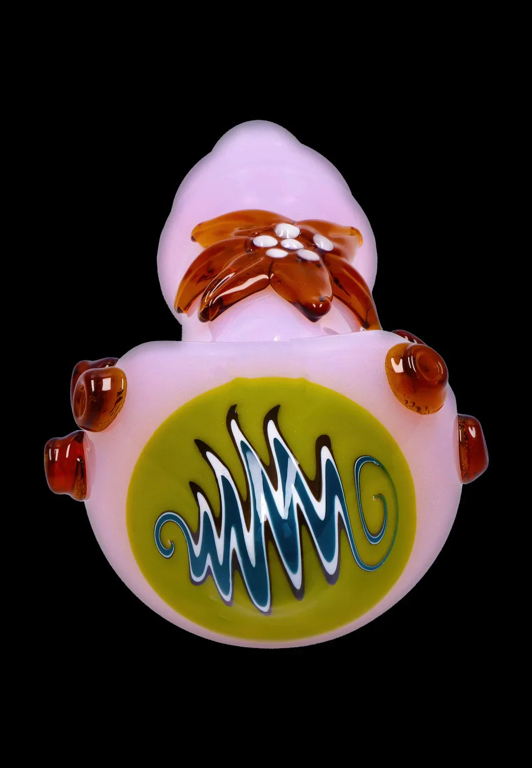 Smoke Cartel Star Reversal Spoon Pipe - 4.5 in.