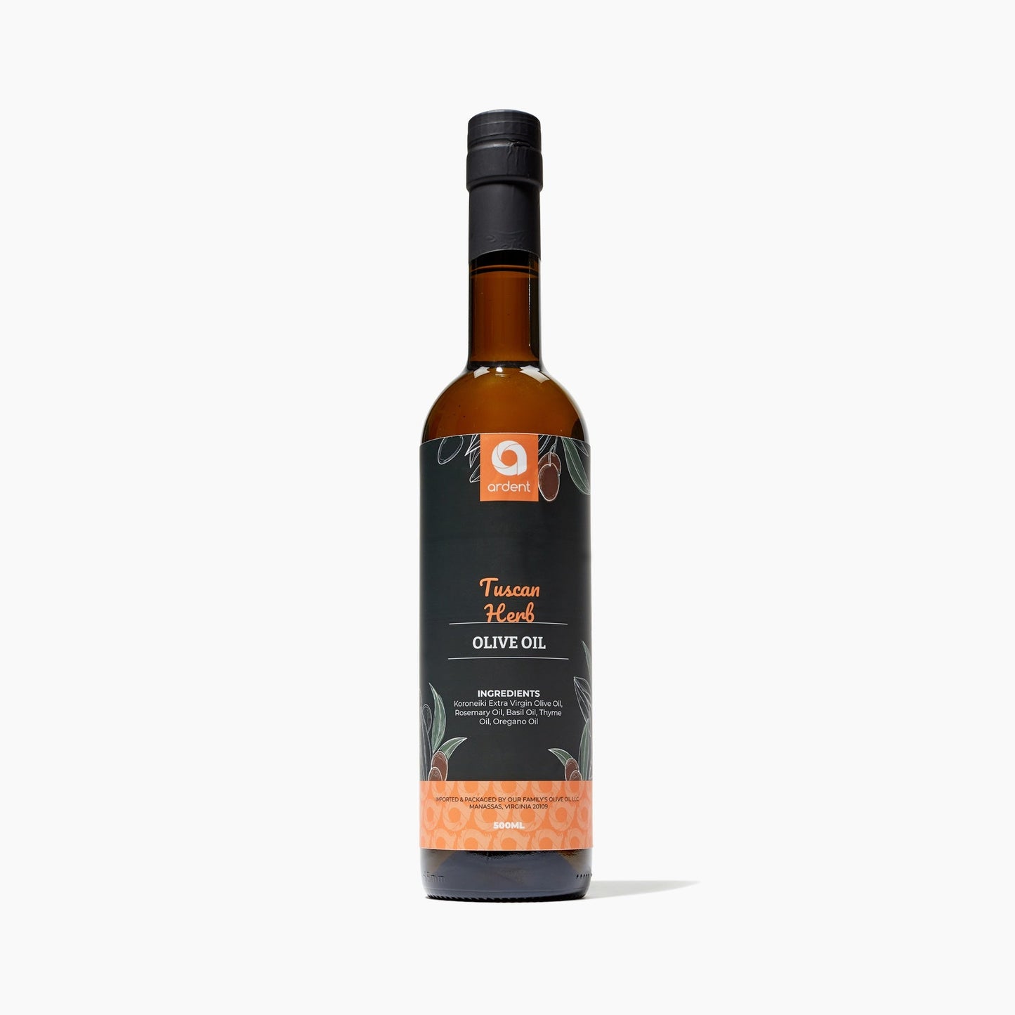 Ardent Award-Winning Extra Virgin Olive Oil (500ml)