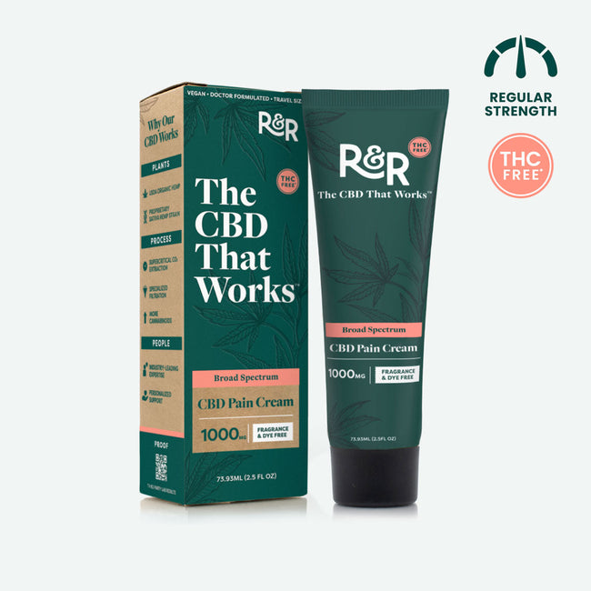 R&R CBD THC-Free CBD Pain Cream