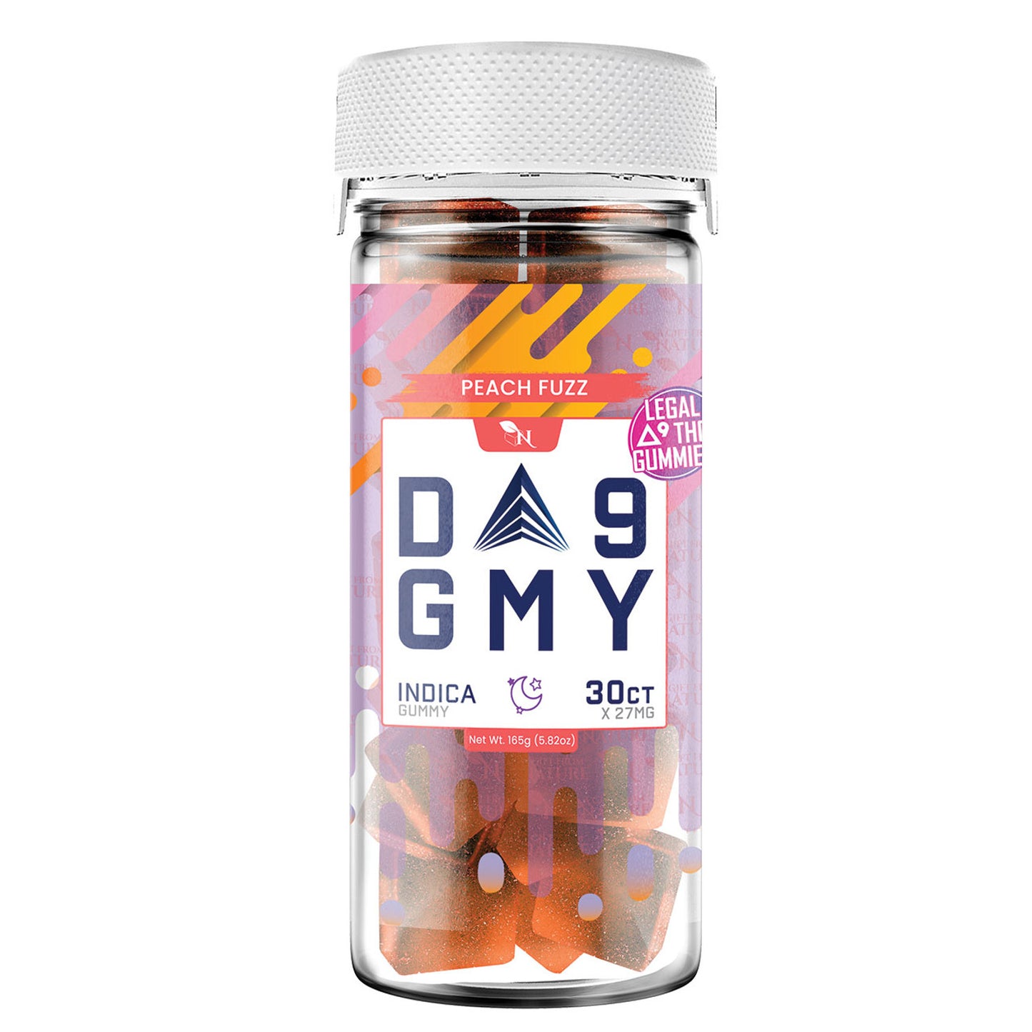 DELTA 9 GUMMIES - 30CT Peach Fuzz 810mg (15mg ea.) – INDICA