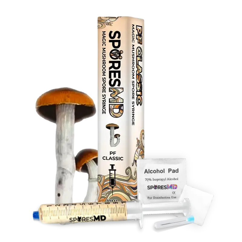 SporesMD Mushroom Spore Syringe - 10mL