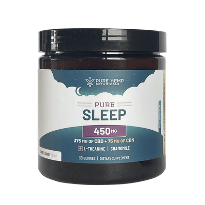 Pure Hemp Botanicals 450mg Pure Sleep Gummies Best Sales Price - Gummies