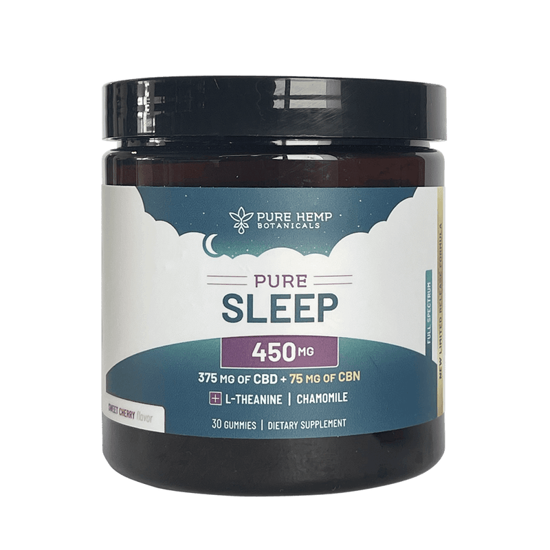 Pure Hemp Botanicals 450mg Pure Sleep Gummies Best Sales Price - Gummies