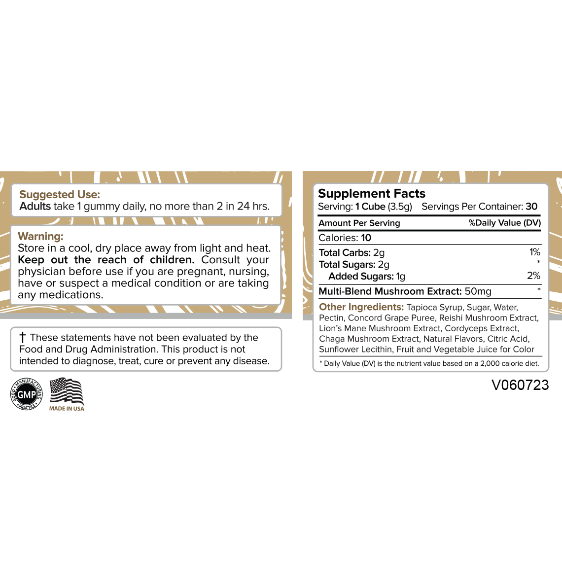 Premium Jane 4 Blend Mushroom Gummies