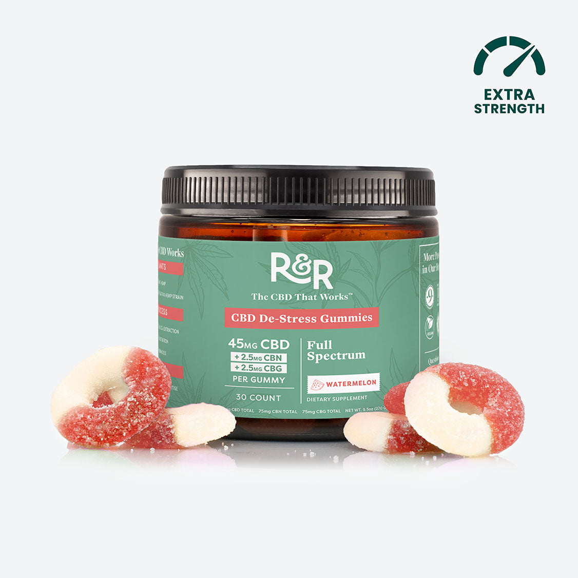 R&R CBD De-Stress Gummies