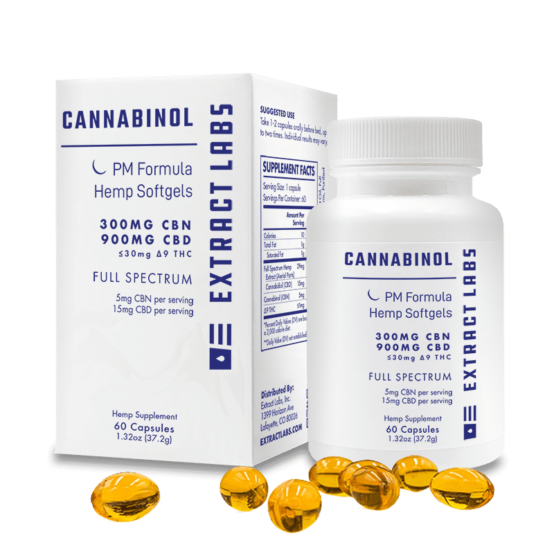 Extract Labs CBN Capsules | PM Formula