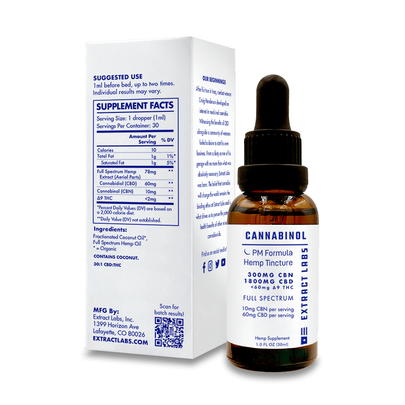 Extract Labs CBN Oil | PM Formula