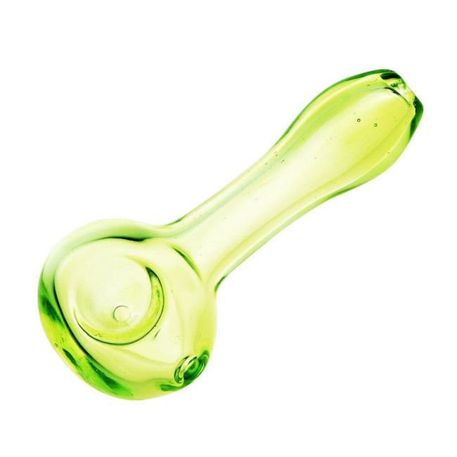 Translucent Spring Green Spoon Pipe - 4.25" Best Sales Price - Smoking Pipes