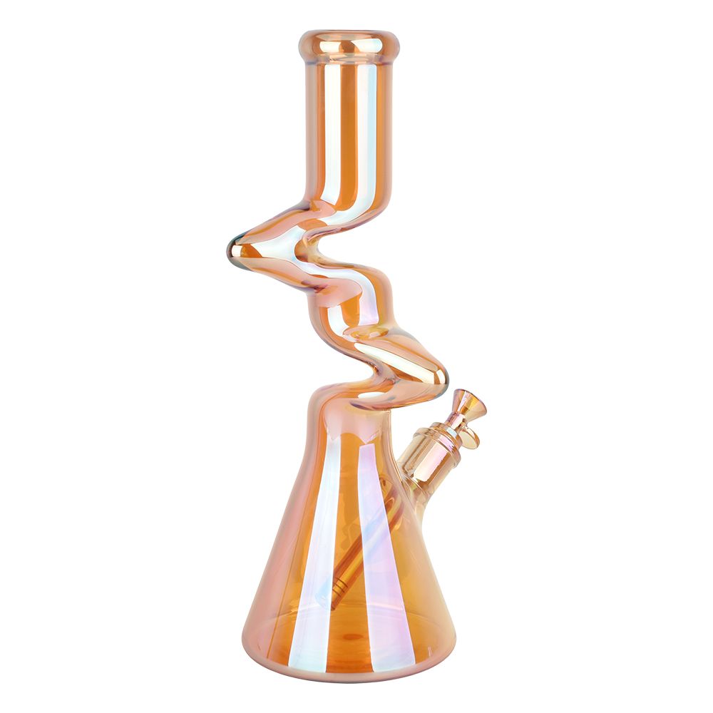 Twisty Tunnel Electroplated Water Bong