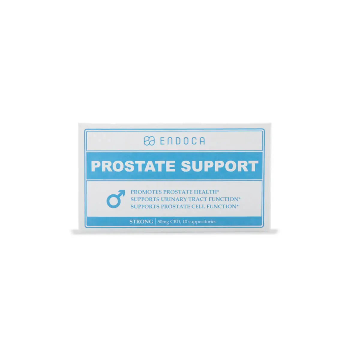 Endoca Prostate Support Suppositories, 500mg CBD