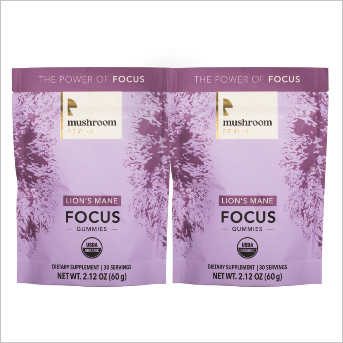 Mushroom Revival Focus Lion's Mane Gummies Best Sales Price - Gummies