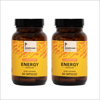 Mushroom Revival Energy Cordyceps Capsules Best Sales Price - Edibles