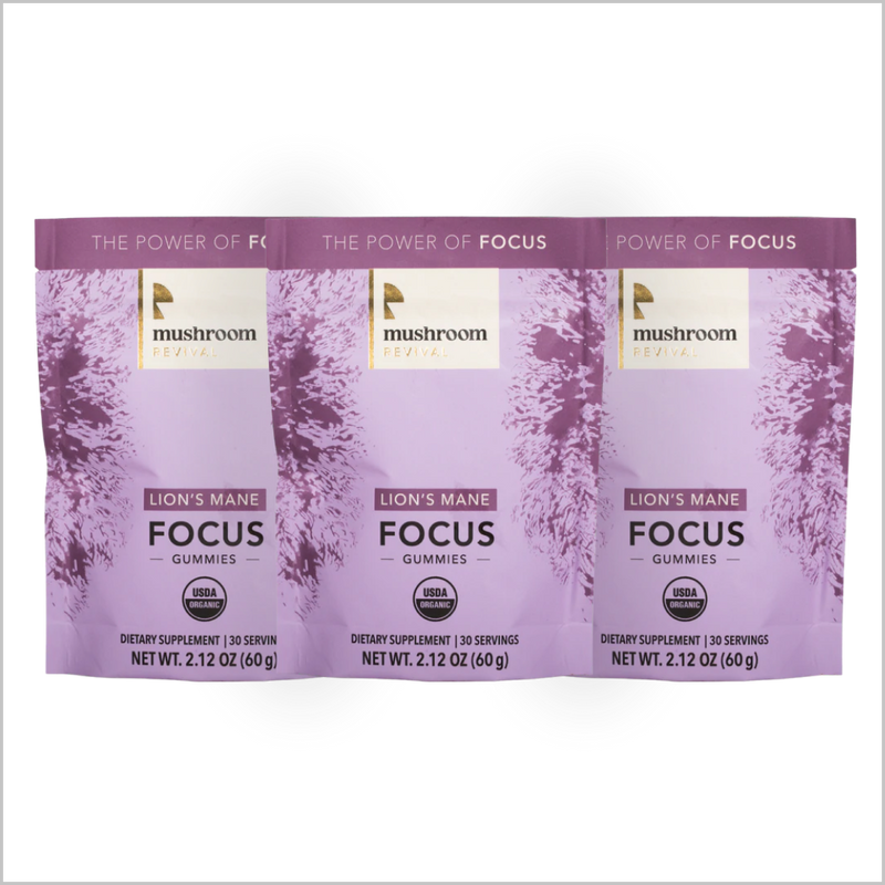 Mushroom Revival Focus Lion's Mane Gummies Best Sales Price - Gummies