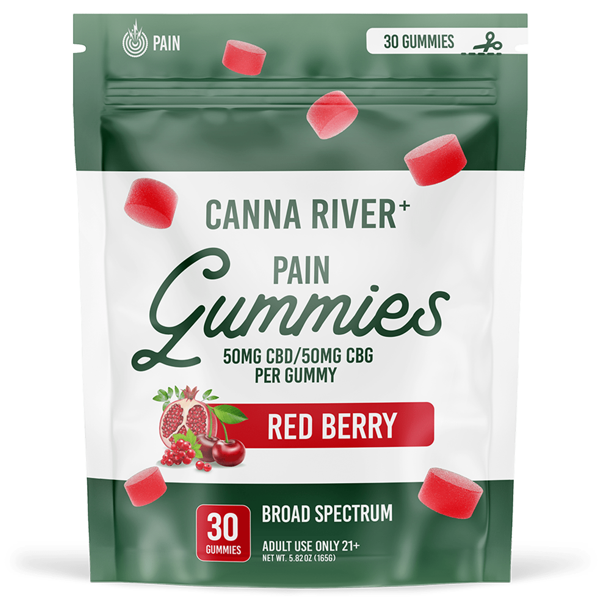 Canna River CBD Pain Gummies