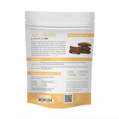 CBD Dog Treats for Joint + Mobility – LARGE DOGS – 600mg Best Sales Price - Pet CBD