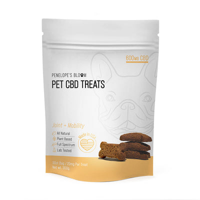 CBD Dog Treats for Joint + Mobility – LARGE DOGS – 600mg Best Sales Price - Pet CBD