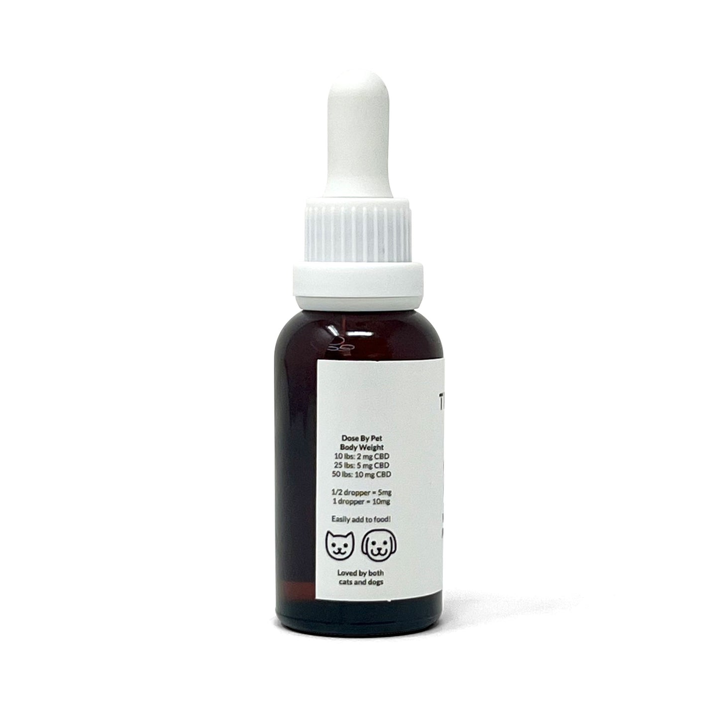 TribeTokes Pet CBD Tincture For Dogs + Cats | 300mg CBD + Wild Salmon Oil