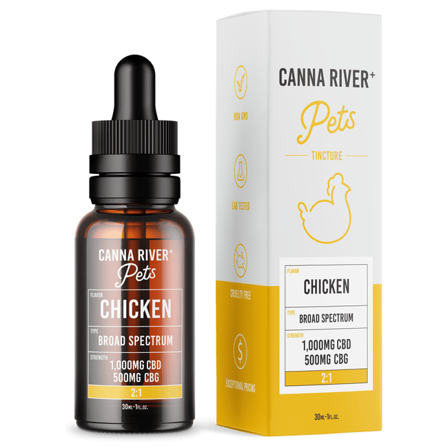 Canna River CBD Pet Tincture Best Sales Price - Tincture Oil