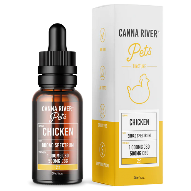Pet CBD Tincture Oil from Canna River Best Sales Price - Tincture Oil