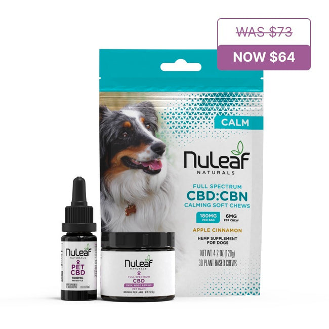 Nuleaf Naturals The Pet Calming Bundle