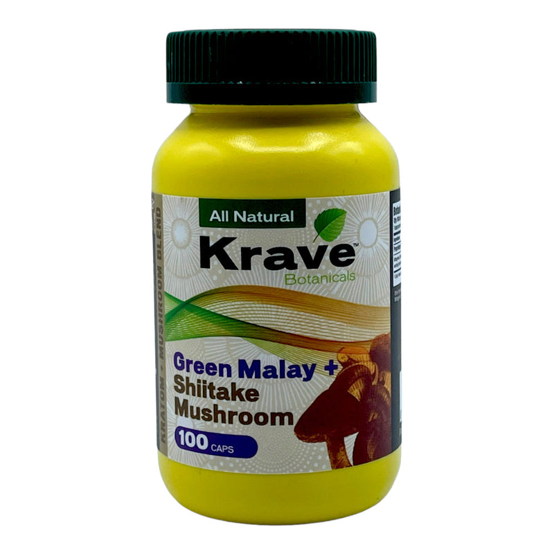 Krave Kratom & Mushroom Capsules (100ct) Best Sales Price - Kratom