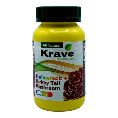 Krave Kratom & Mushroom Capsules (100ct) Best Sales Price - Kratom