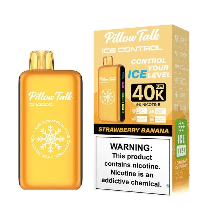 Pillow Talk IC40000 Ice Control Disposable Vape (5%,20ml)