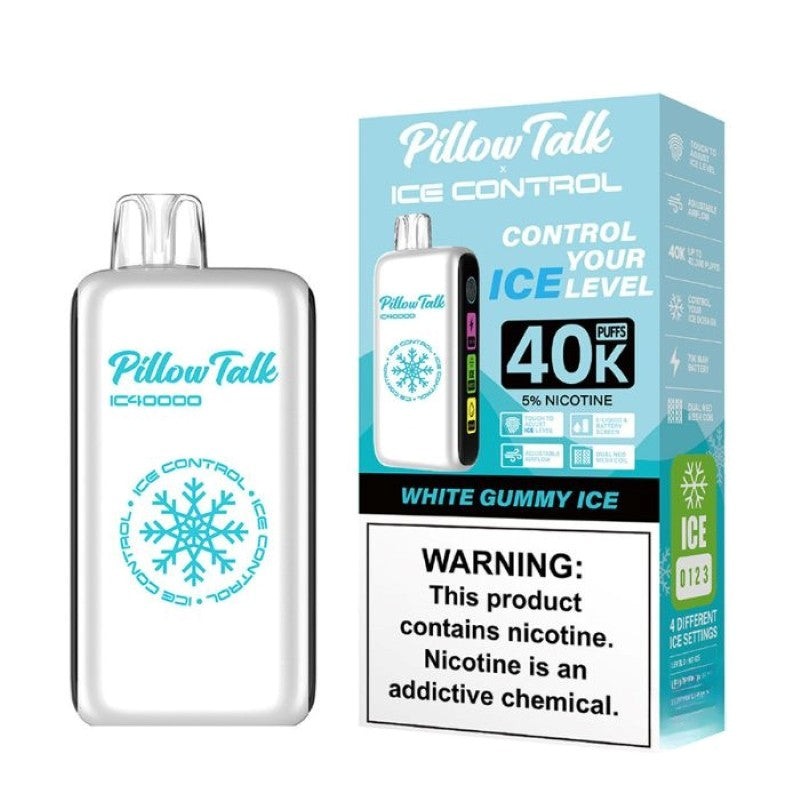 Pillow Talk IC40000 Ice Control Disposable Vape (5%,20ml)