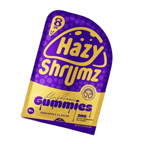 Hazy Shrumz Vegan Mushroom Gummies 8CT