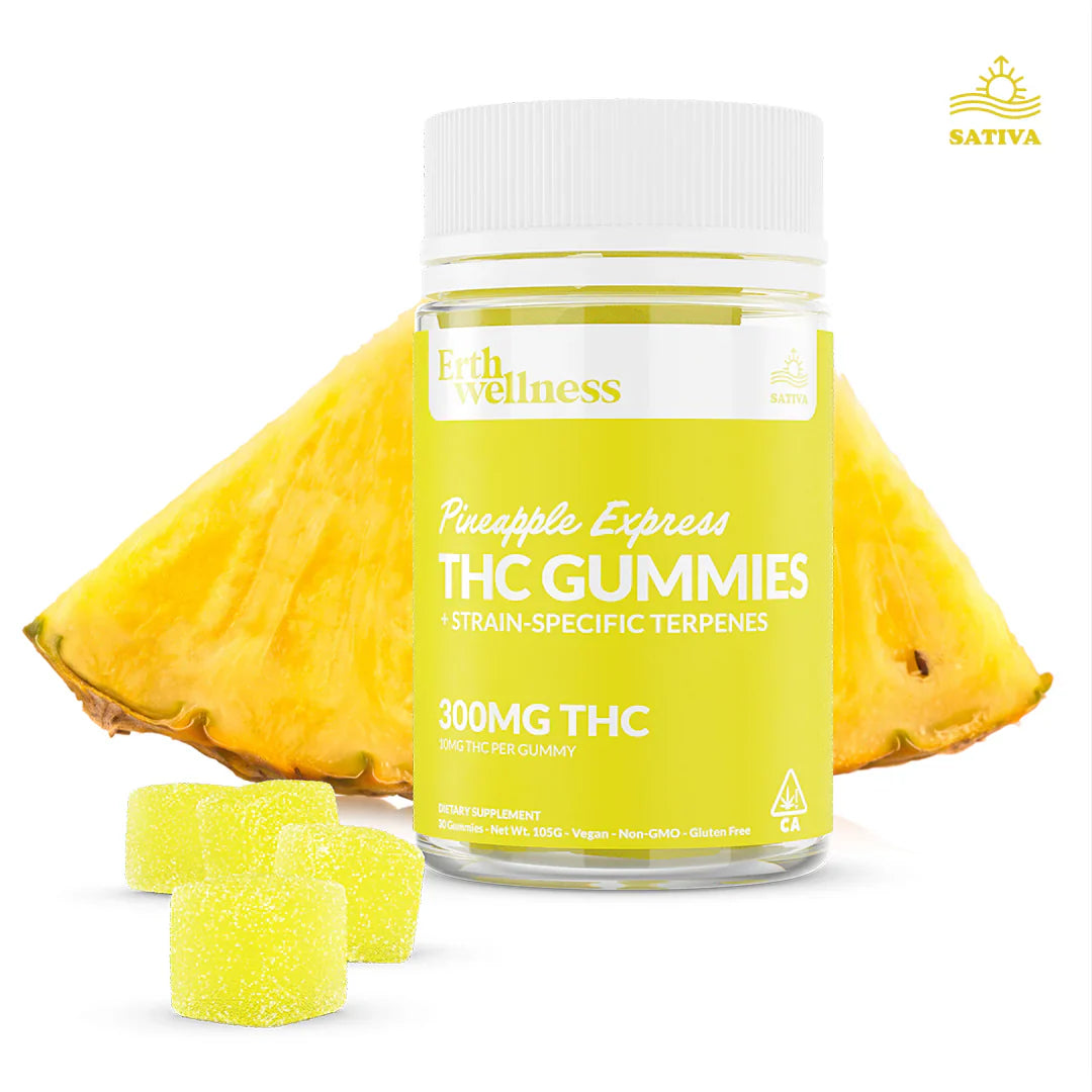 Erth Wellness Live Resin Delta 9 THC Gummies - 300mg