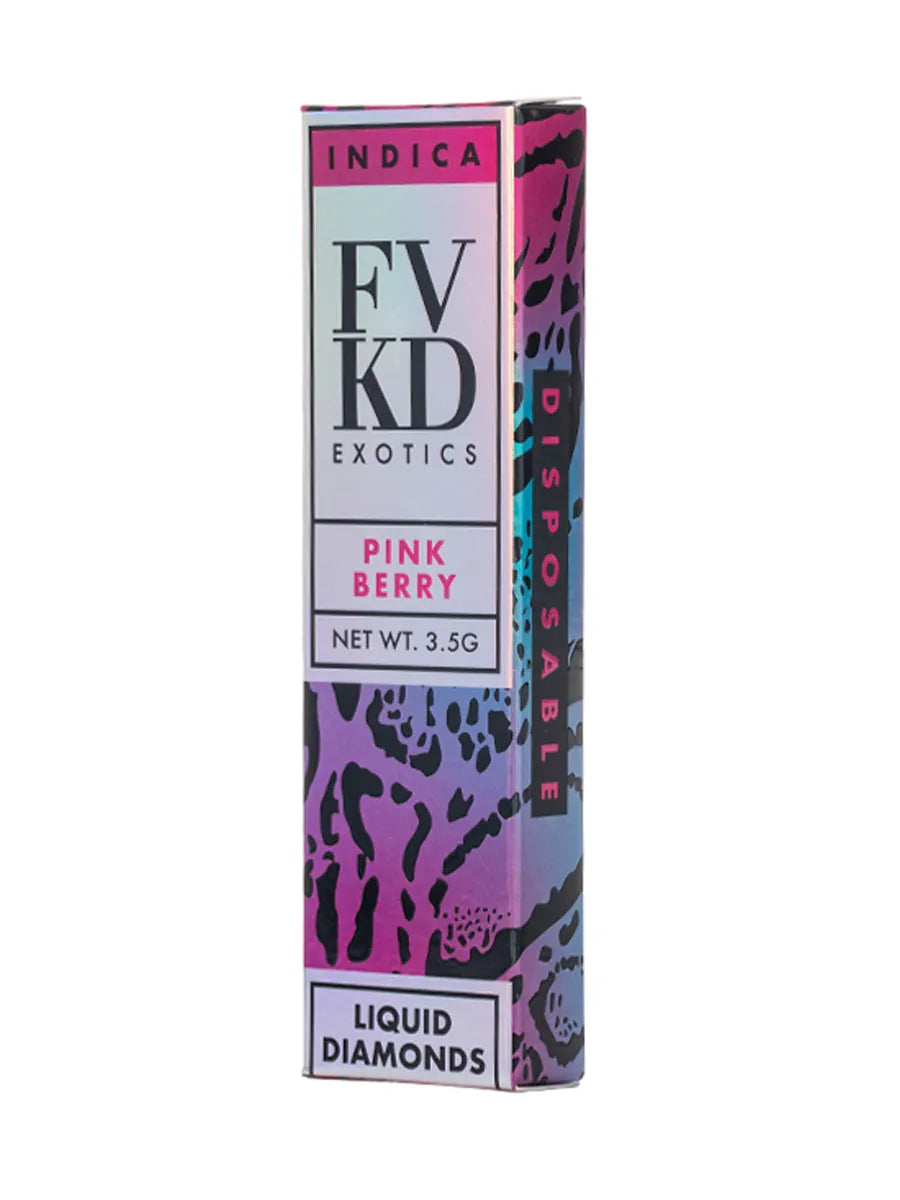 Pink Berry FVKD Exotics THC-A Rosin Disposable 3.5G