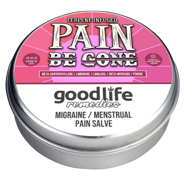 GOOD LIFE : Pain Be Gone Migraine/Menstrual Salve Best Sales Price - Topicals