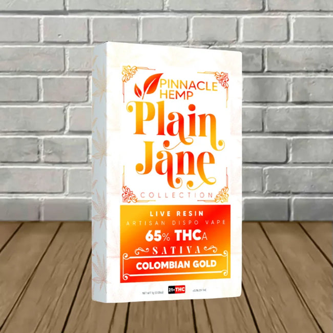 Pinnacle Hemp Plain Jane Live Resin THCa Disposable 1g