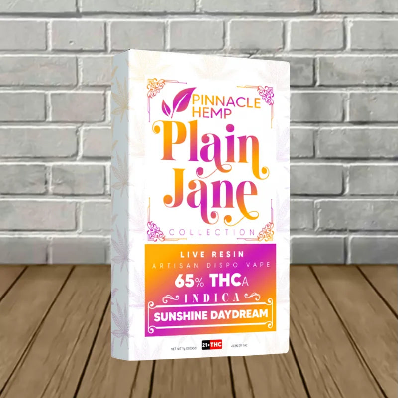 Pinnacle Hemp Plain Jane Live Resin THCa Disposable 1g