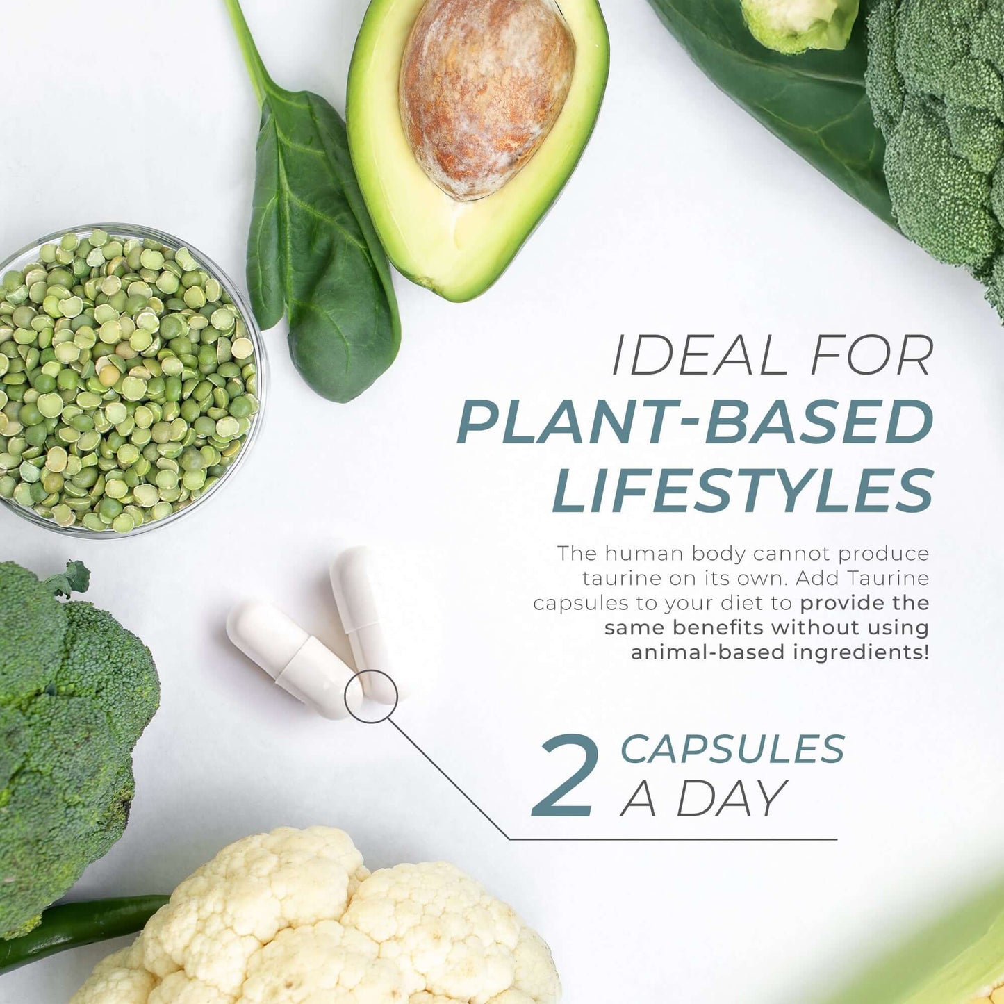 Neurogan Health Taurine Capsules