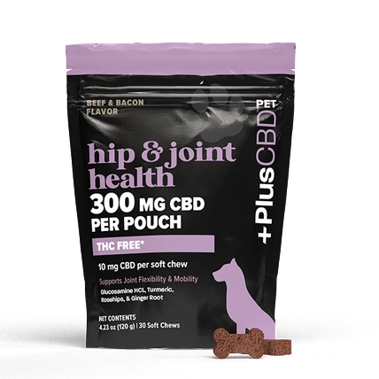 PlusCBD Pet Hip and Joint CBD Chews Best Sales Price - Pet CBD