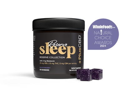 PlusCBD Reserve Collection Sleep Gummies 30ct Blackberry Best Sales Price - Gummies