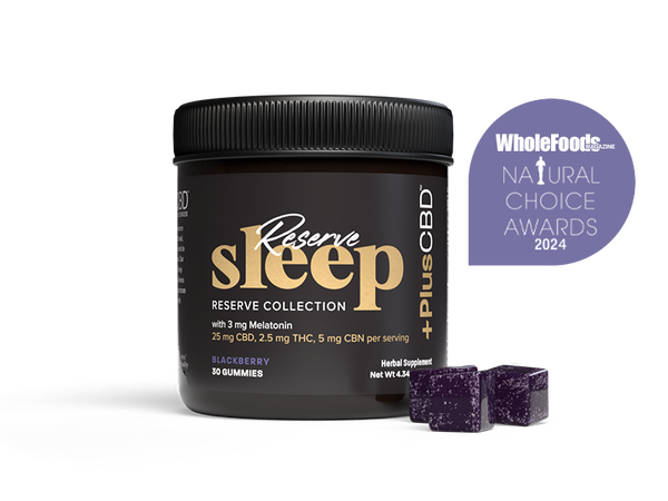 PlusCBD Reserve Collection Sleep Gummies 30ct Blackberry Best Sales Price - Gummies