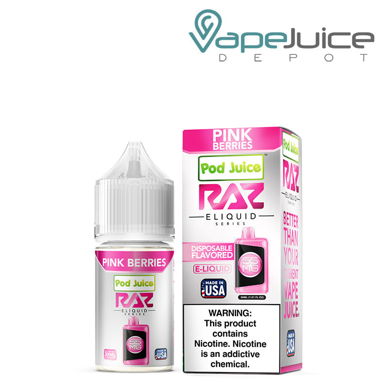 Pink Berries Pod Juice x Raz TFN Salt 30ml