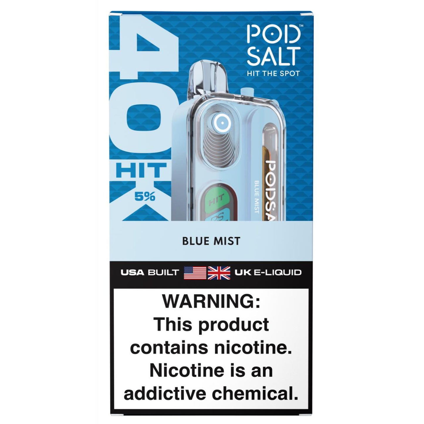 Pod Salt Hit Disposable (40000 Puffs)