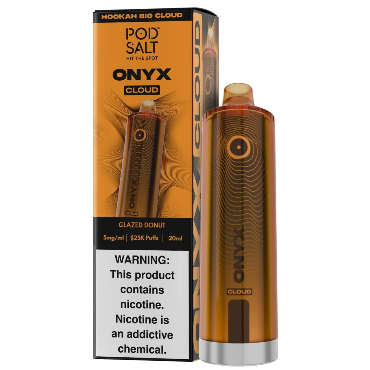 Pod Salt Onyx Cloud Shisha Disposable (25000 Puffs)