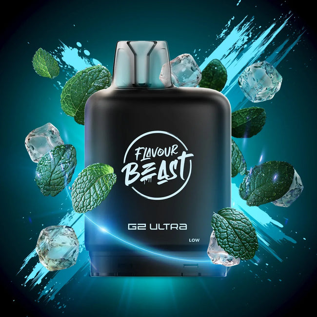 Polar Mint (Iced) - Level X Flavour Beast G2 Ultra 50K