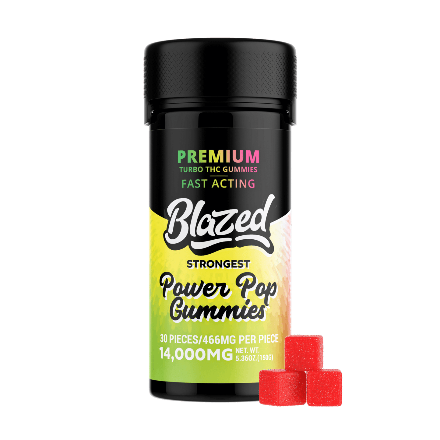 14,000MG Turbo THC Gummies – Blazed