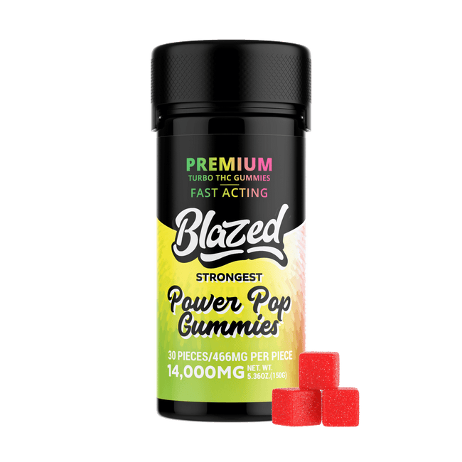 14,000MG Turbo THC Gummies – Blazed