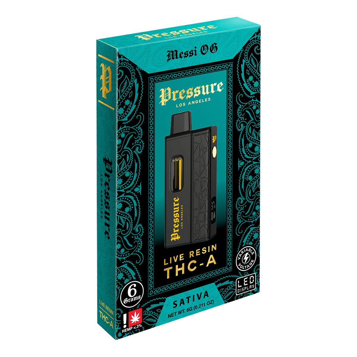 Binoid On Sale: 6 Gram THCA Disposable Vape – Pressure