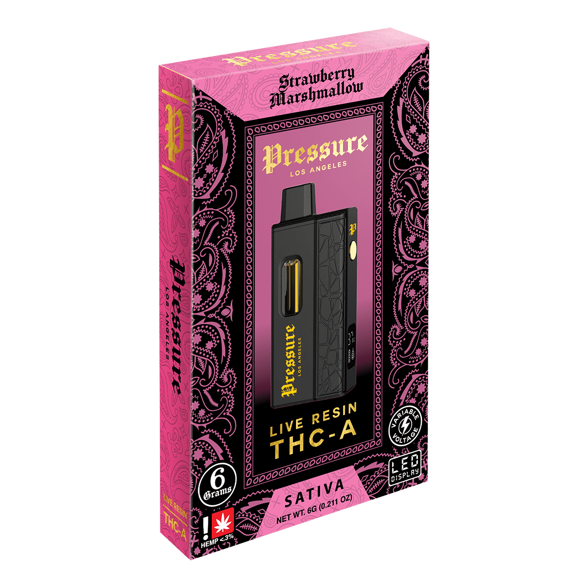 Binoid On Sale: 6 Gram THCA Disposable Vape – Pressure