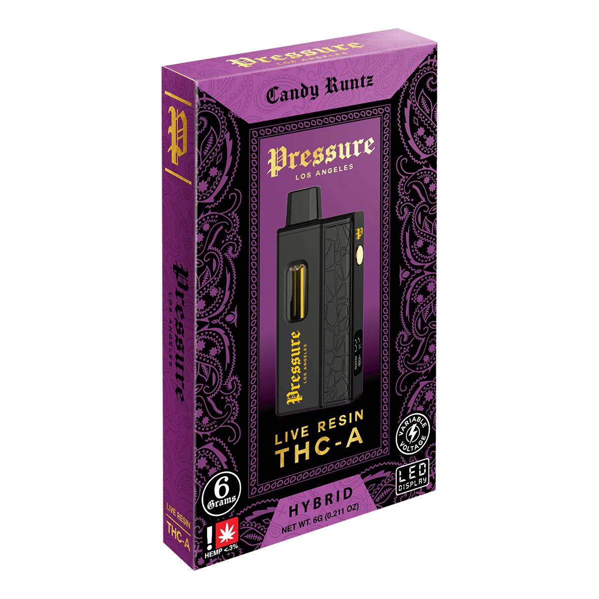 Binoid On Sale: 6 Gram THCA Disposable Vape – Pressure