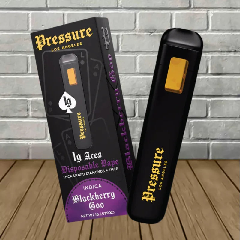 Pressure LA Aces THCa Liquid Diamonds + THCp Disposable 1g
